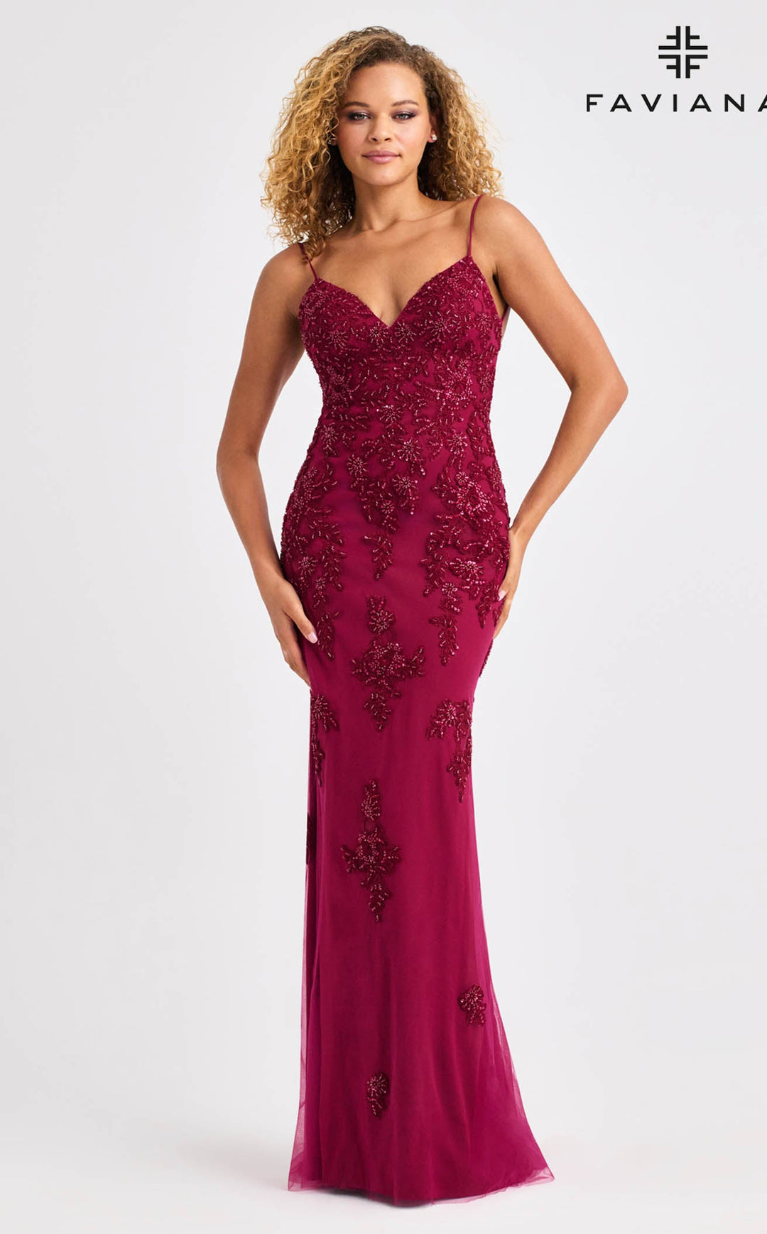 Faviana 11428 Cherry