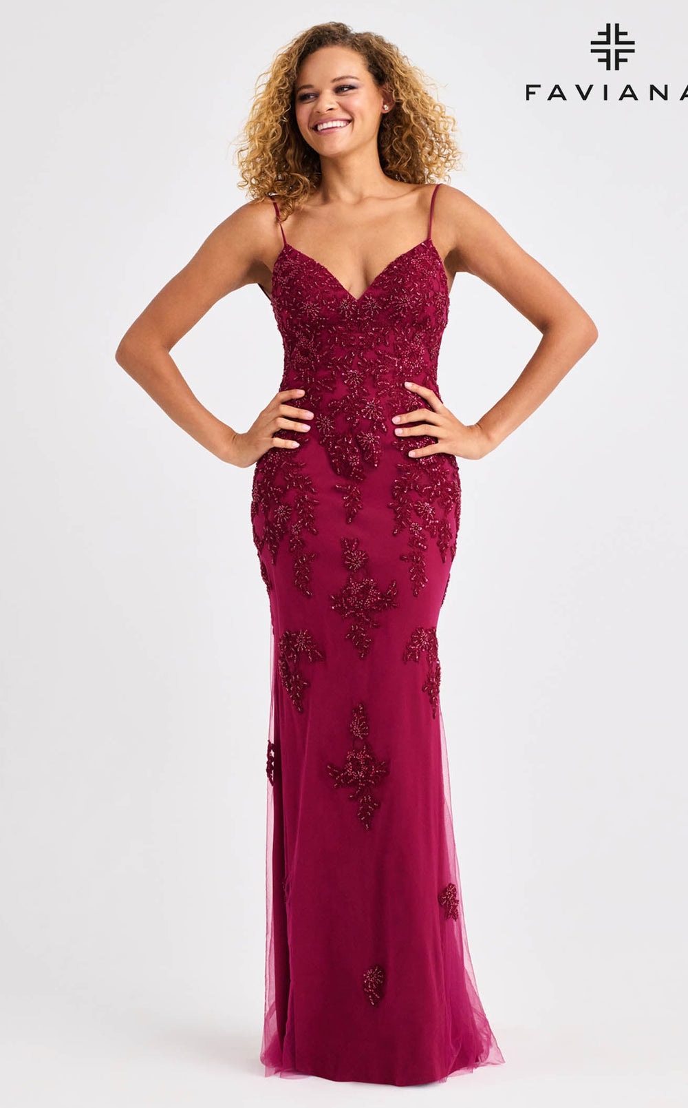 Faviana 11428 Cherry