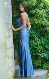 Faviana 11433 Steel Blue