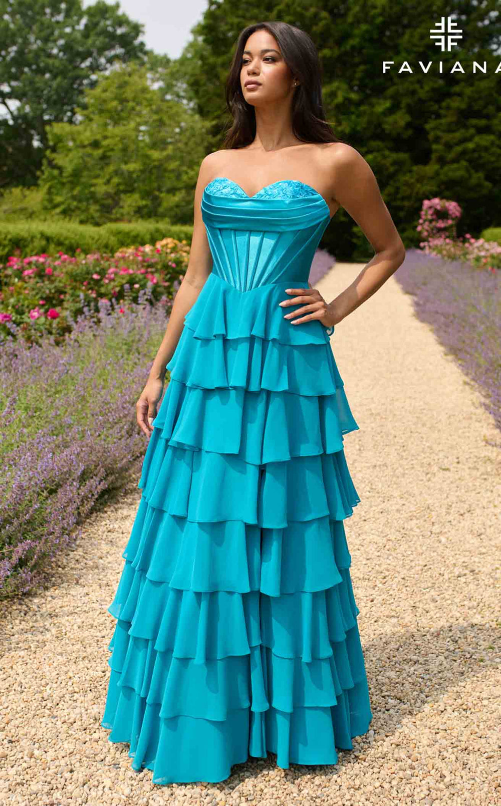 Faviana 11436 Aqua