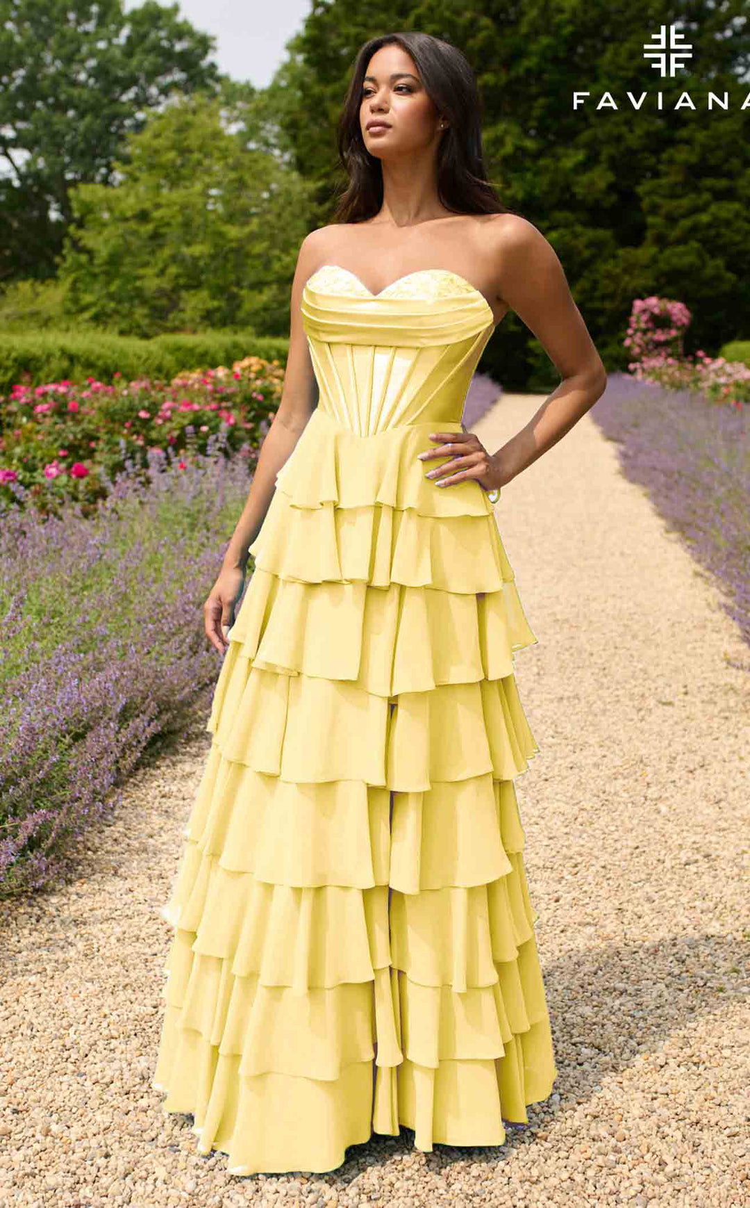 Faviana 11436 Light Yellow