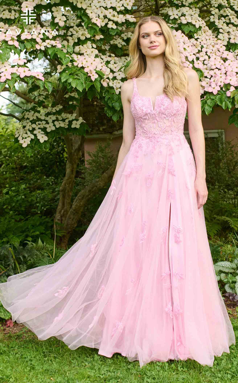 Faviana 11437 Cotton Candy Pink