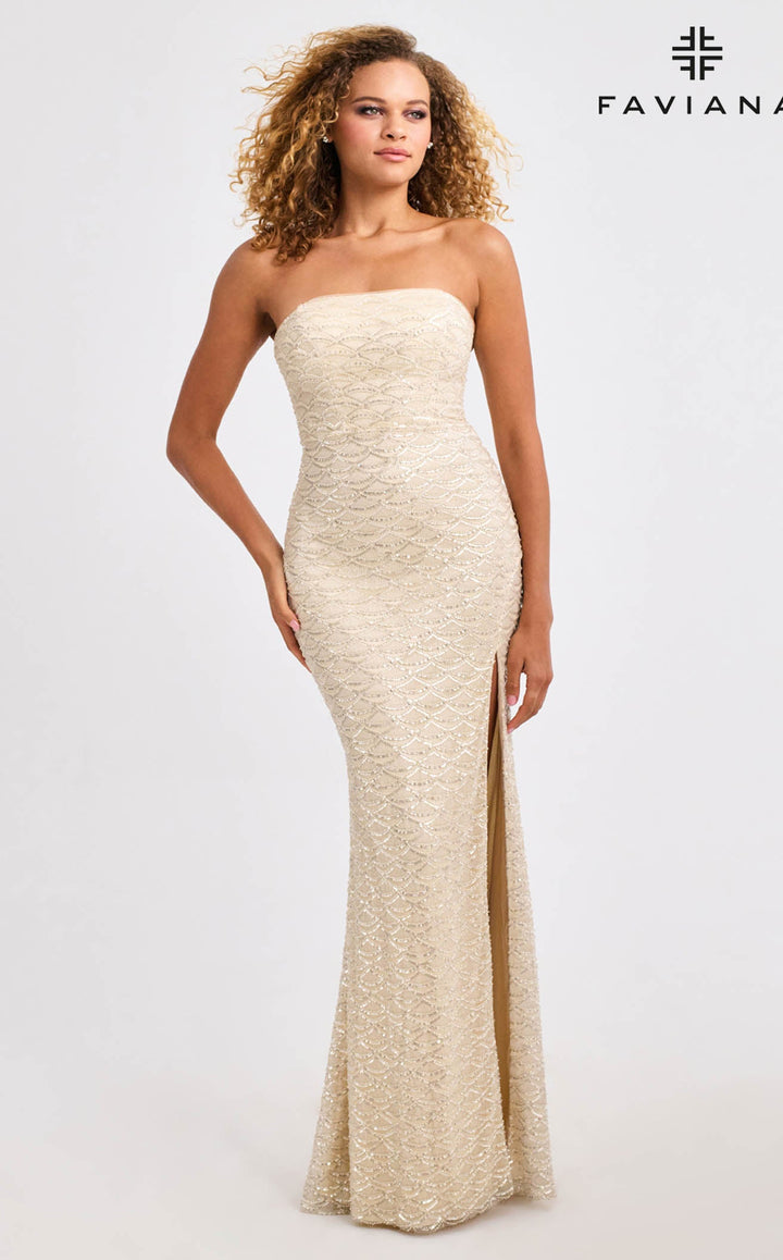 Faviana 11446 Champagne