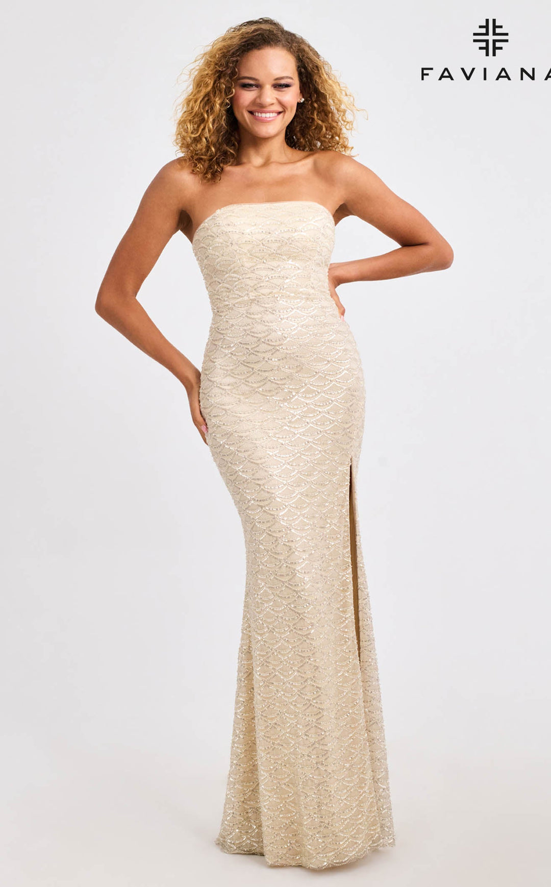 Faviana 11446 Champagne