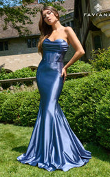 Faviana 11455 Steel Blue