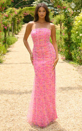 Faviana 11461 Pink Multi