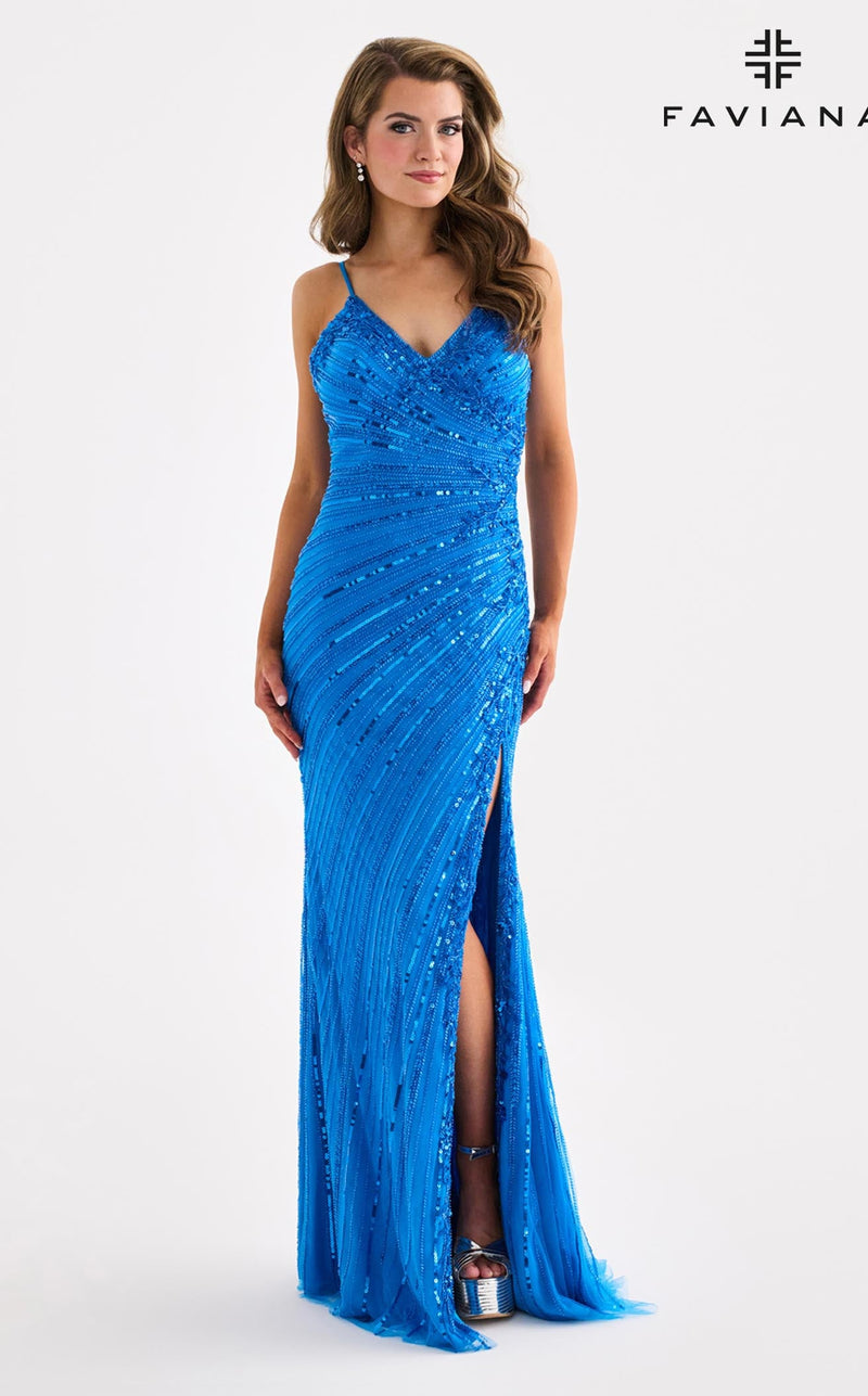 Faviana 11462 Electric Blue