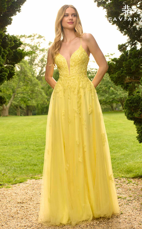 Faviana 11473 Light Yellow