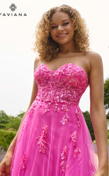 Faviana 11474 Bubblegum Pink