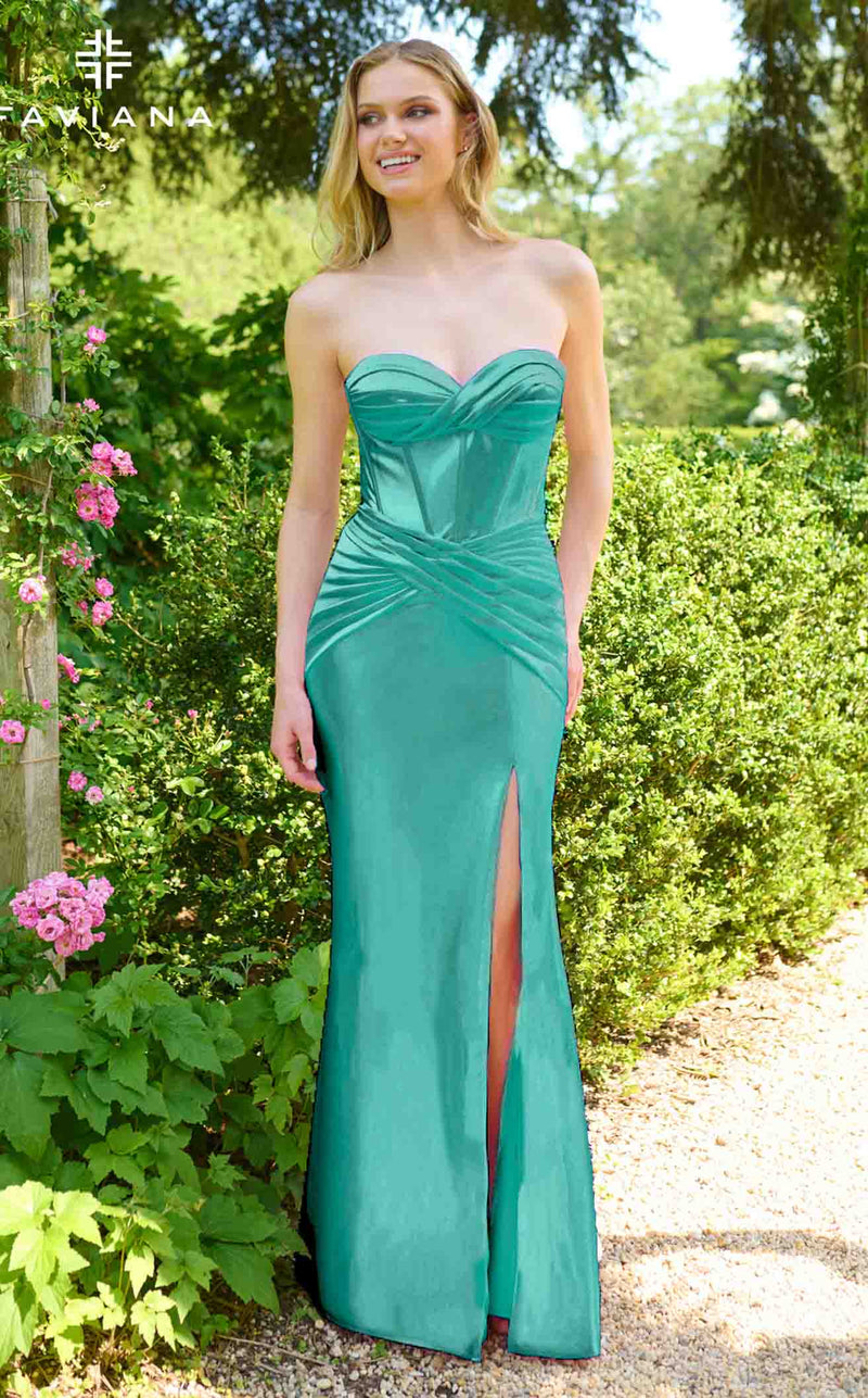 Faviana E11422 Dark Pacific Blue