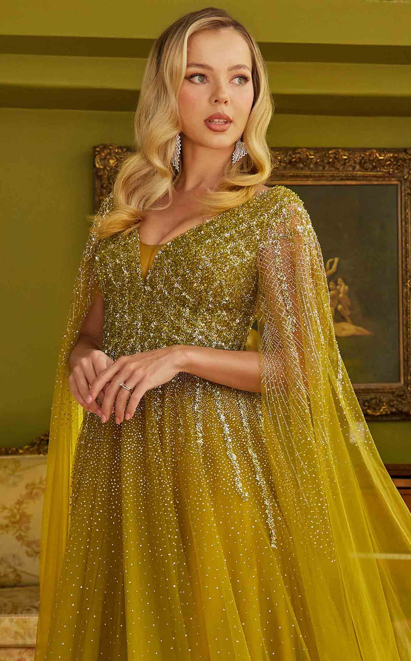 GLS by Gloria GL3606 Prom Dress - Olive | NewYorkDress GLS by Gloria GL3606 Prom Dress - Olive | NewYorkDress