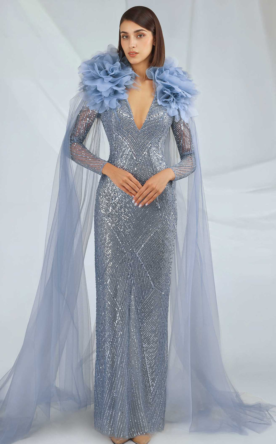 Gatti Nolli Couture OP7384 Periwinkle