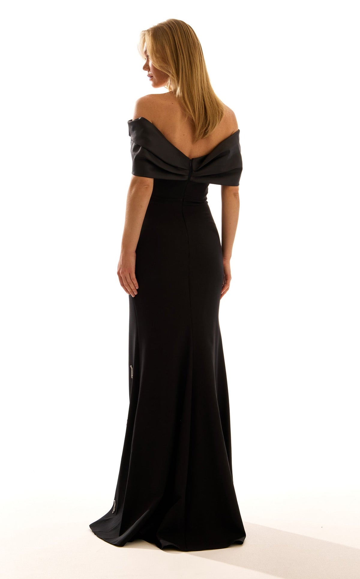 美品✨6 (ROKU) COTTON SLITDRESS BLACK 36 Hot-Contact-