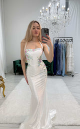 Sherri Hill 57843 Ivory-Multi