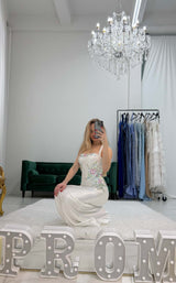 Sherri Hill 57843 Ivory-Multi