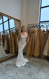 Sherri Hill 57843 Ivory-Multi