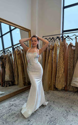 Sherri Hill 57843 Ivory-Multi