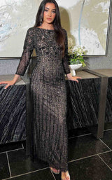 Iyza Belaar AleyaLongSleeve Black/Nude