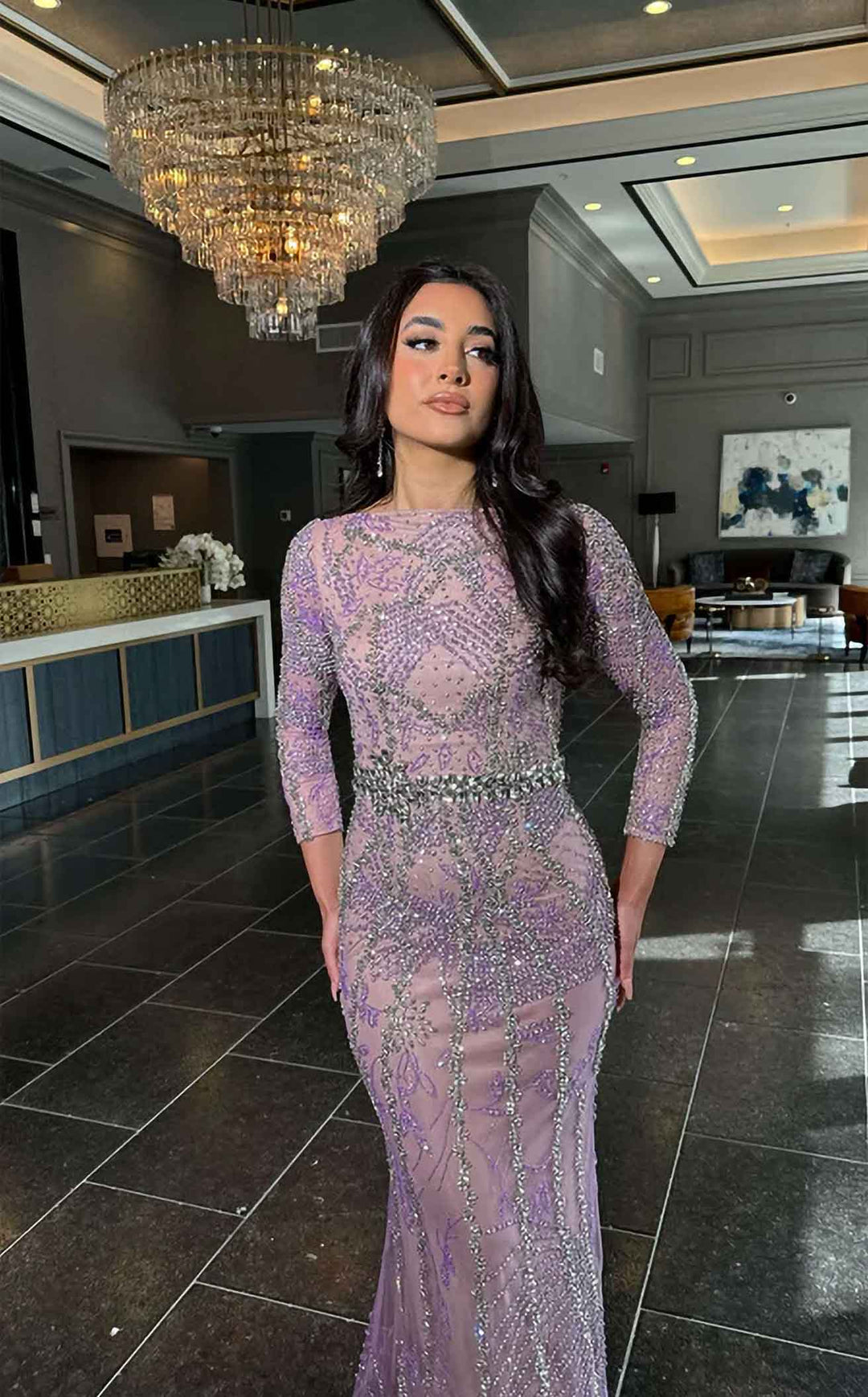 Iyza Belaar Fariza Lilac