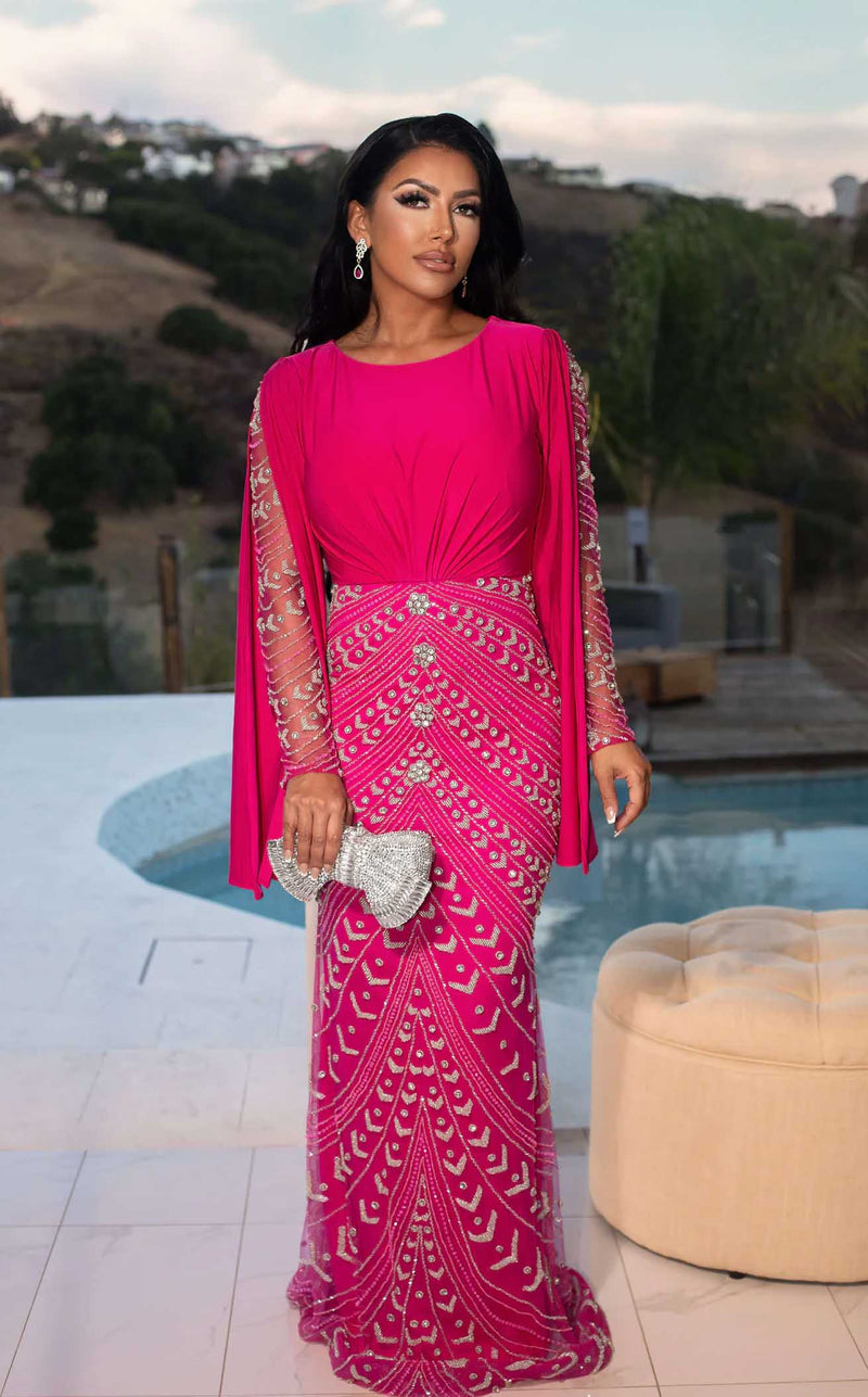 Iyza Belaar Hosai Fuchsia