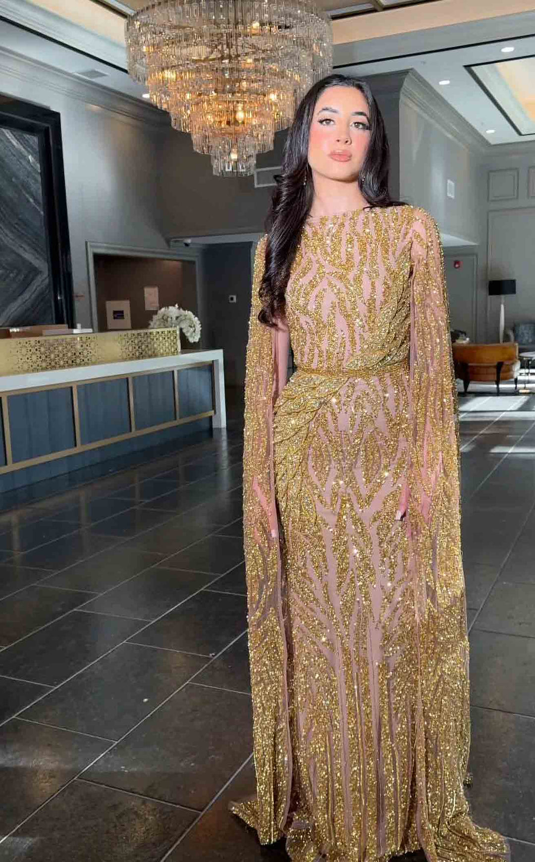 Iyza Belaar Nabilah Gold/Nude