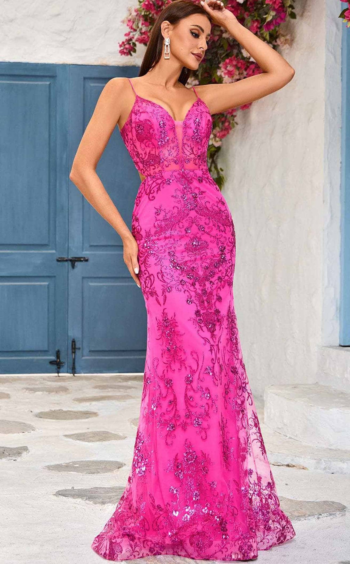 j and j prom dresses Jadore J25022 Dress This beauty shines through Primary color:Wisteria One Shoulder Draped Sash 2023week25