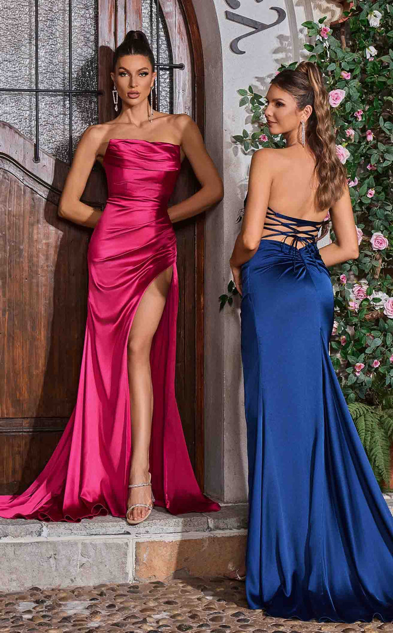 Jadore J26004 Fuchsia&Navy