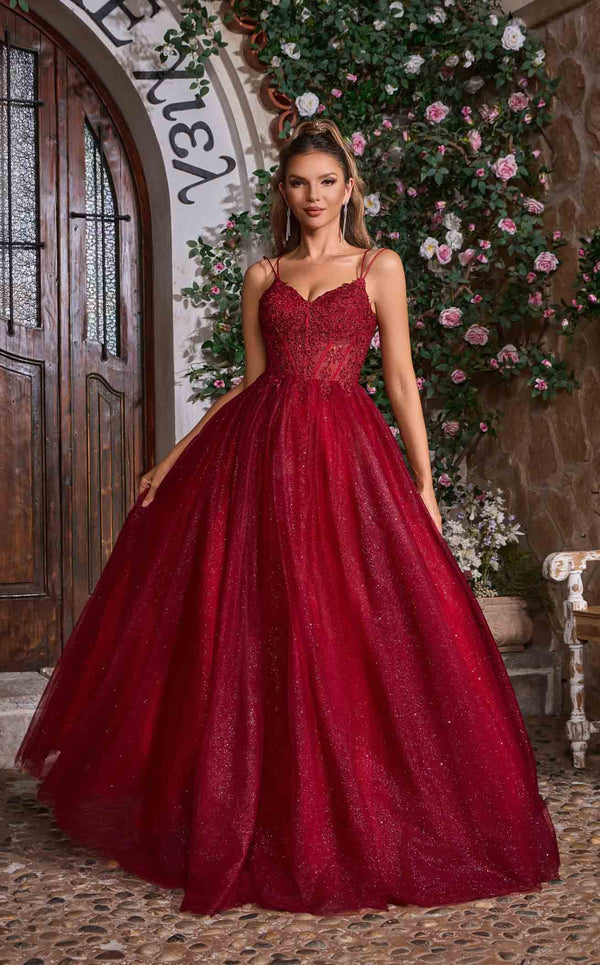 Jadore J26007 Burgundy