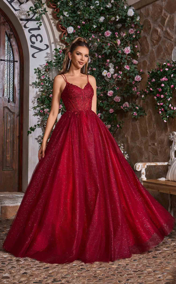 Jadore J26007 Burgundy