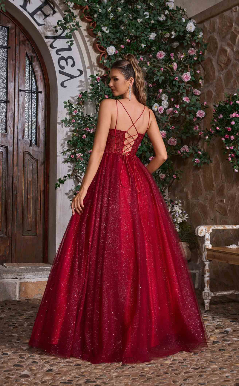 Jadore J26007 Burgundy