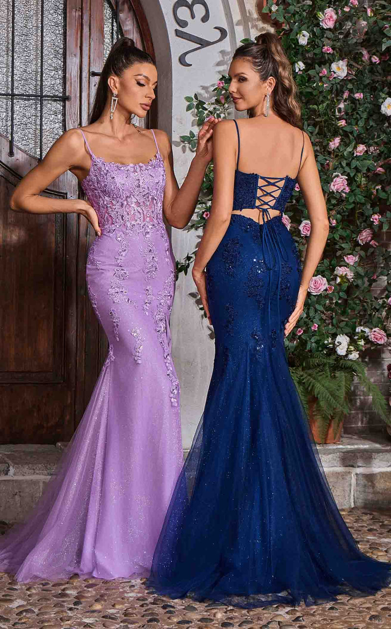 Jadore J26009 Violet&Navy