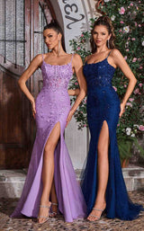 Jadore J26009 Violet&Navy