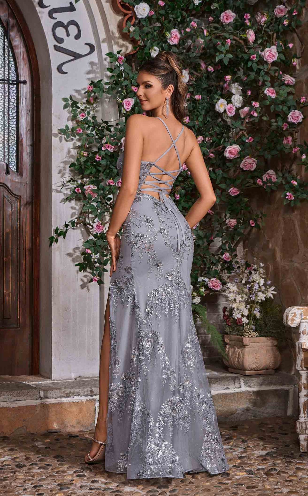 silver jadore dress Jadore J26040 Dress