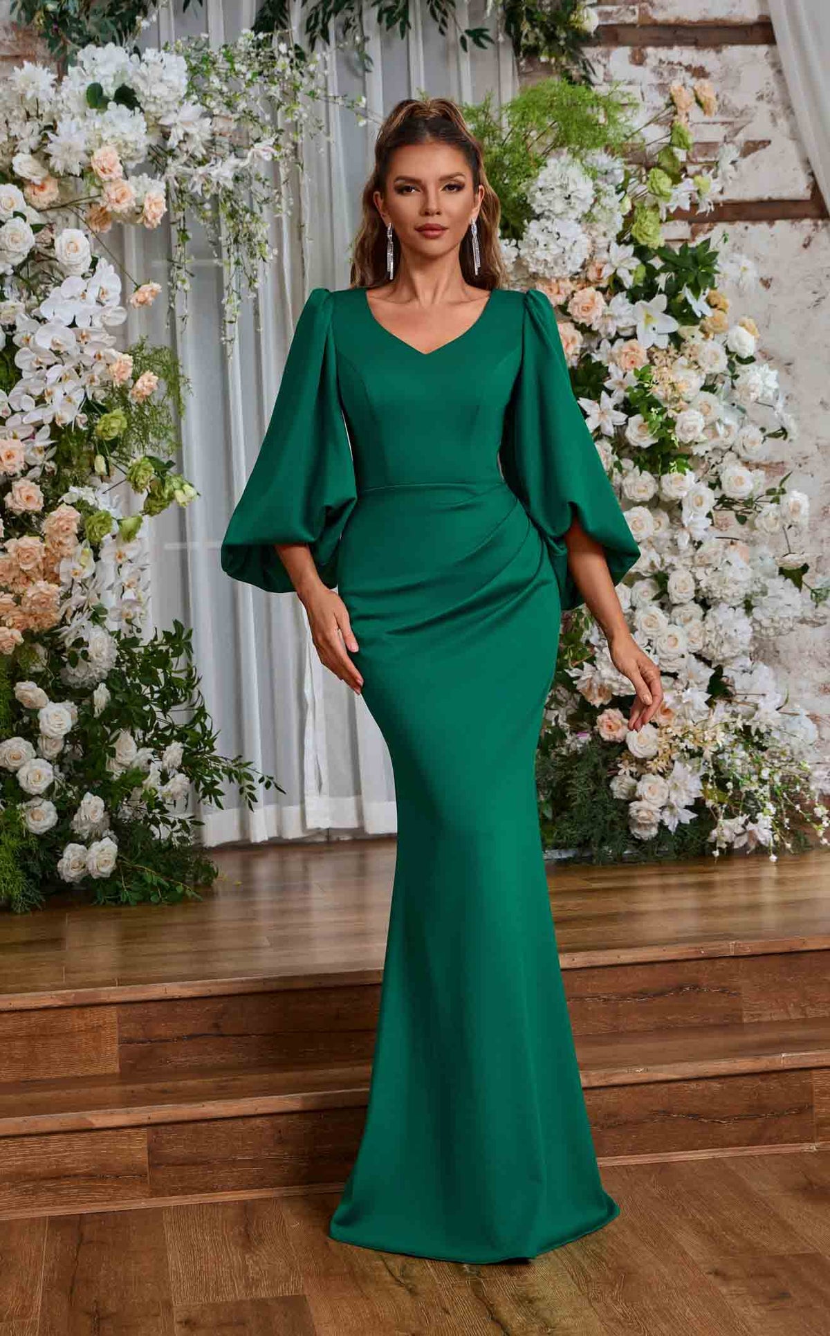 slim fit dress slacks Jadore J21030 Dress main image 0