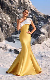 Jadore JM602 Mustard/Ivory