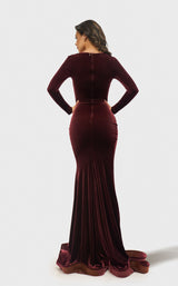 Jessica Angel 2667 Dark-Burgundy