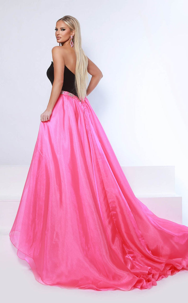 Johnathan Kayne 3132 Black/Hot Pink
