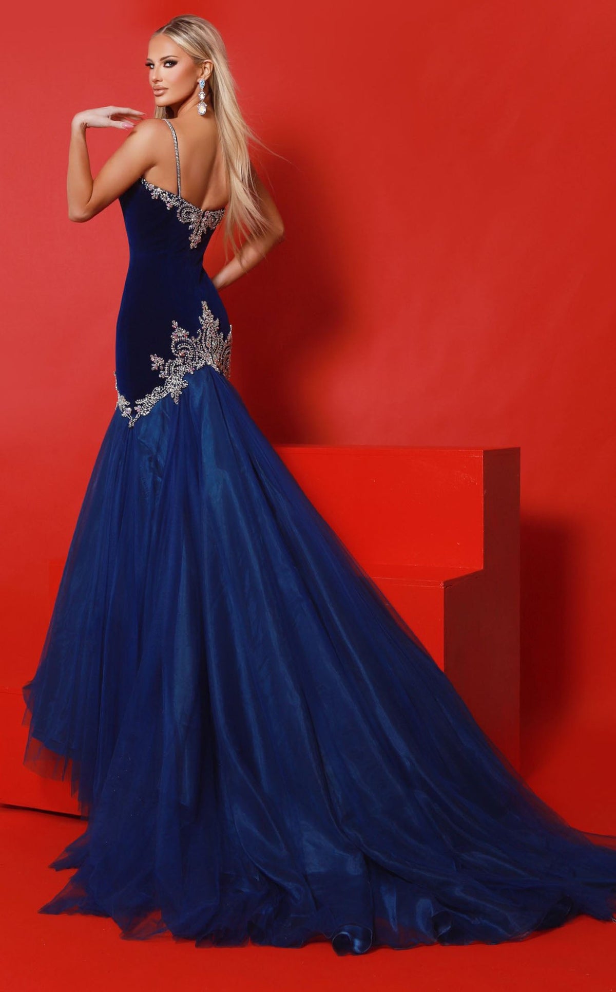 Johnathan Kayne 3148 Prom Dress - Royal