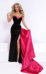 Johnathan Kayne 3324 Black/Fuchsia