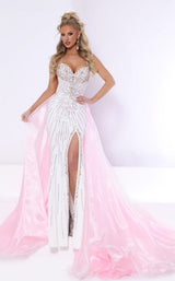 Johnathan Kayne 3348 White-Pink