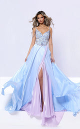 Johnathan Kayne 3357 Baby Blue/Lilac