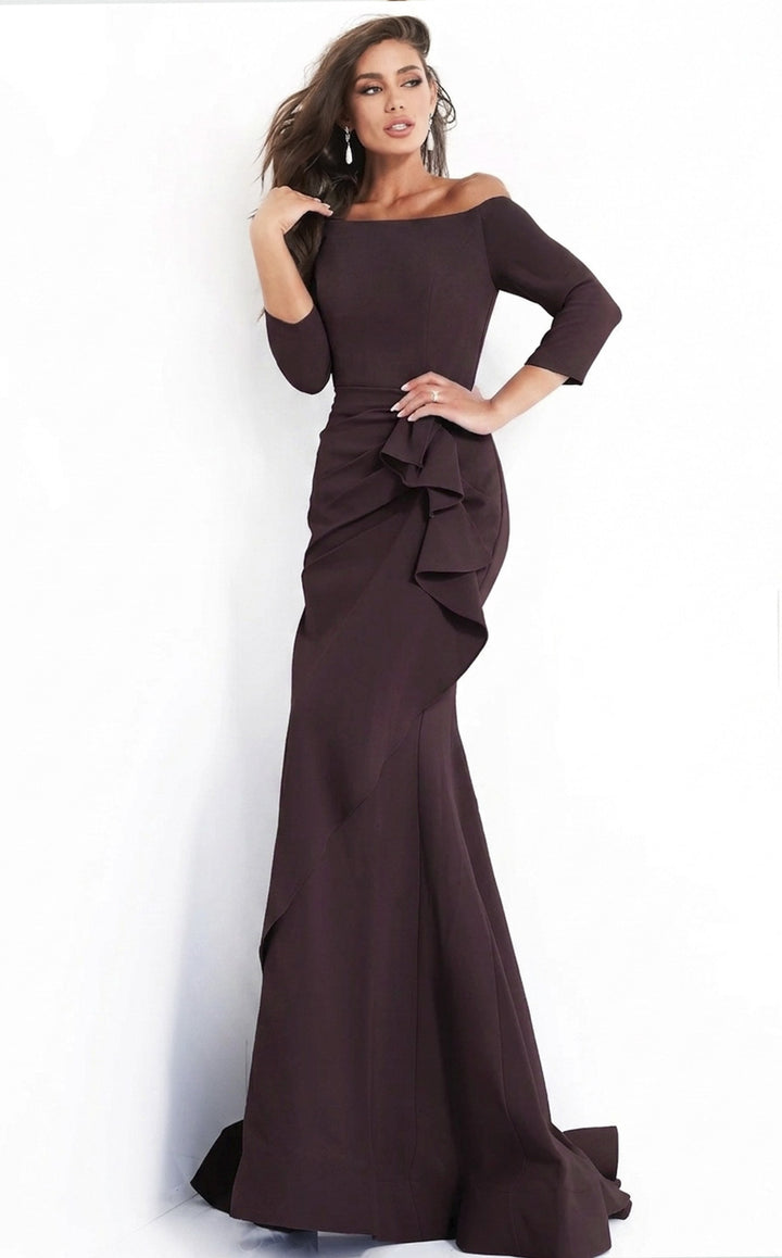 Jovani 00446 Plum