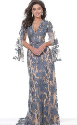 Jovani 00752 Navy/Nude