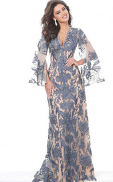 Jovani 00752 Navy/Nude