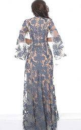 Jovani 00752 Navy/Nude