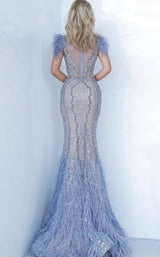 Jovani 02326 Vintage-Blue