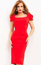 Jovani 03808 Red/Orange