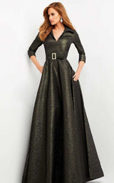 Jovani 05075 Olive