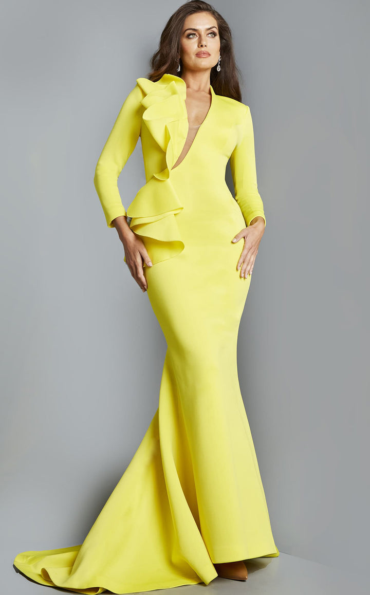Jovani 07934 Yellow