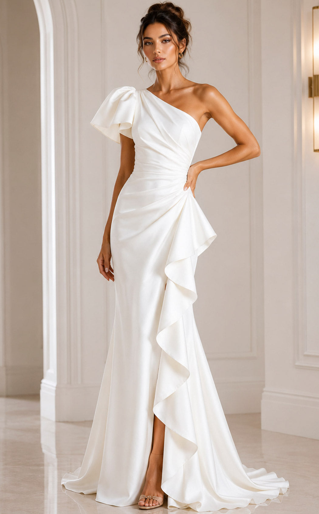 Jovani 09201 White